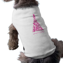 Saison d'espoir - cancer du sein tee-shirts pour animaux domestiques