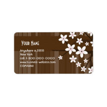 Sakura Address Label