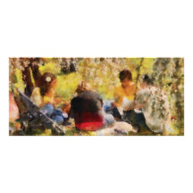 Sakura - Afternoon Picnic Custom Rack Card