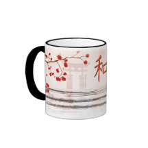 Sakura Cherry Blossoms Asian Mug