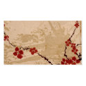 Sakura flowers Profile Card business cards