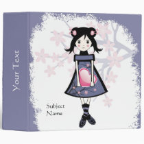 Sakura Girl School Binder binders
