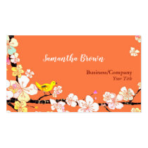 Sakura Interior Designer Business Cards