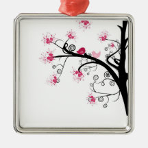 Sakura Japanese Cherry Blossom Christmas Tree Ornaments