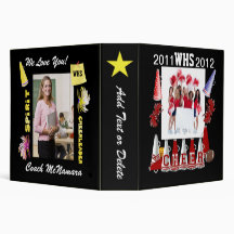 SALE! Cheer - See Back Binders