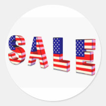 Sale Patriotic Stickers