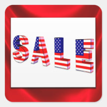 Sale Patriotic Stickers