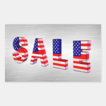 Sale Patriotic Stickers