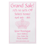 Sale - Pink Crown *** Flyer Design