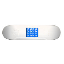 Sale Sign Skate Board