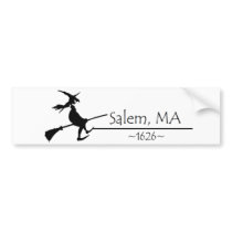 Salem, MA 1626 Bumper Stickers
