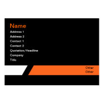Sales Manager Business Card