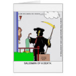 Salesman Of A Death Funny Gifts Cards Tees & Mugs