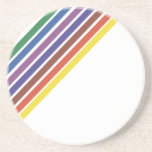 Salinger Stripe Beverage Coaster