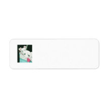 Salissez le Jack Russell Terrier Étiquettes D’adresse Retour