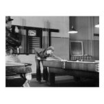 Salle de billard de l'Iowa, les années 1940 Cartes Postales