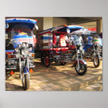 Salle d'exposition… Udon Thani, Isaan de Tuk Tuk Posters