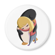 Sally and Sherbert the Penguin Magnets