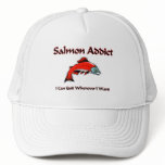 Salmon Addict Trucker Hats
