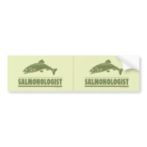Salmon Fishing Bumper Sticker
