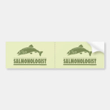 Salmon Fishing Bumper Sticker