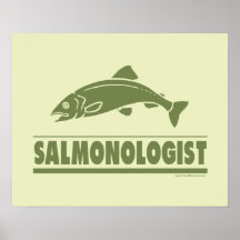 Salmon Fishing Print
