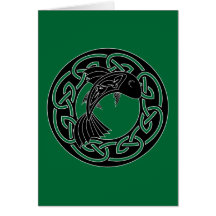 Salmon of Knowledge - Greeting Card