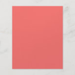 Salmon Pink Flyer