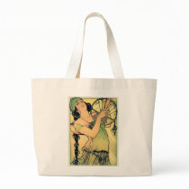 Salome By Alphonse Mucha ~ Art Nouveau Canvas Bag