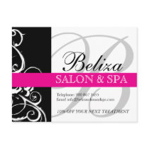 Salon and Spa Advertising Postcard