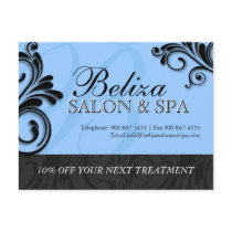 Salon and Spa Advertising Postcard