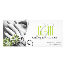 Salon and Spa Gift Certificate Rack Card Design
