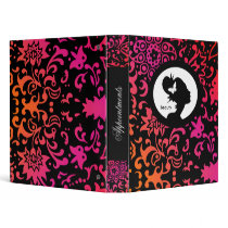 Salon Binder Appointment Book Colourful Woman