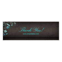 Salon Bookmark Spa Butterfly Floral Business Card