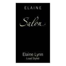 Salon Business Card