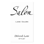 Salon Business Card Template