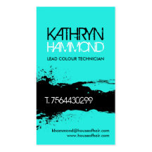 Salon Business Cards
