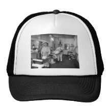 Salon de coiffure casquettes de camionneur