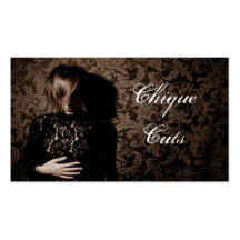 salon hair beauty buisnes business card