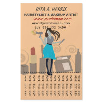 Salon Hairstylist Makeup Artist Beauty Products Personalized Flyer