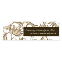 Salon hydro spa floral elegance business card templates