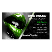Salon/ Makeup Artist Business Card