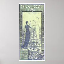 Salon of Josephin Peladan 1892 Mystical Artwork Poster