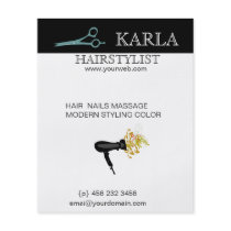 Salon & Spa Hair Care Flyers