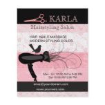 Salon & Spa Hair Care Hairstylist Flyers