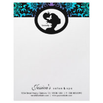 Salon Spa Letterhead Butterfly GBP Woman