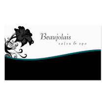 Salon Spa Massage Therapy Business Card