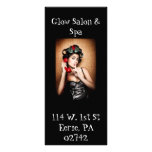 Salon & Spa rack card,...