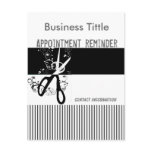Salons & Spa Appointment Reminder postcards