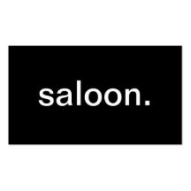 Saloon Business Card